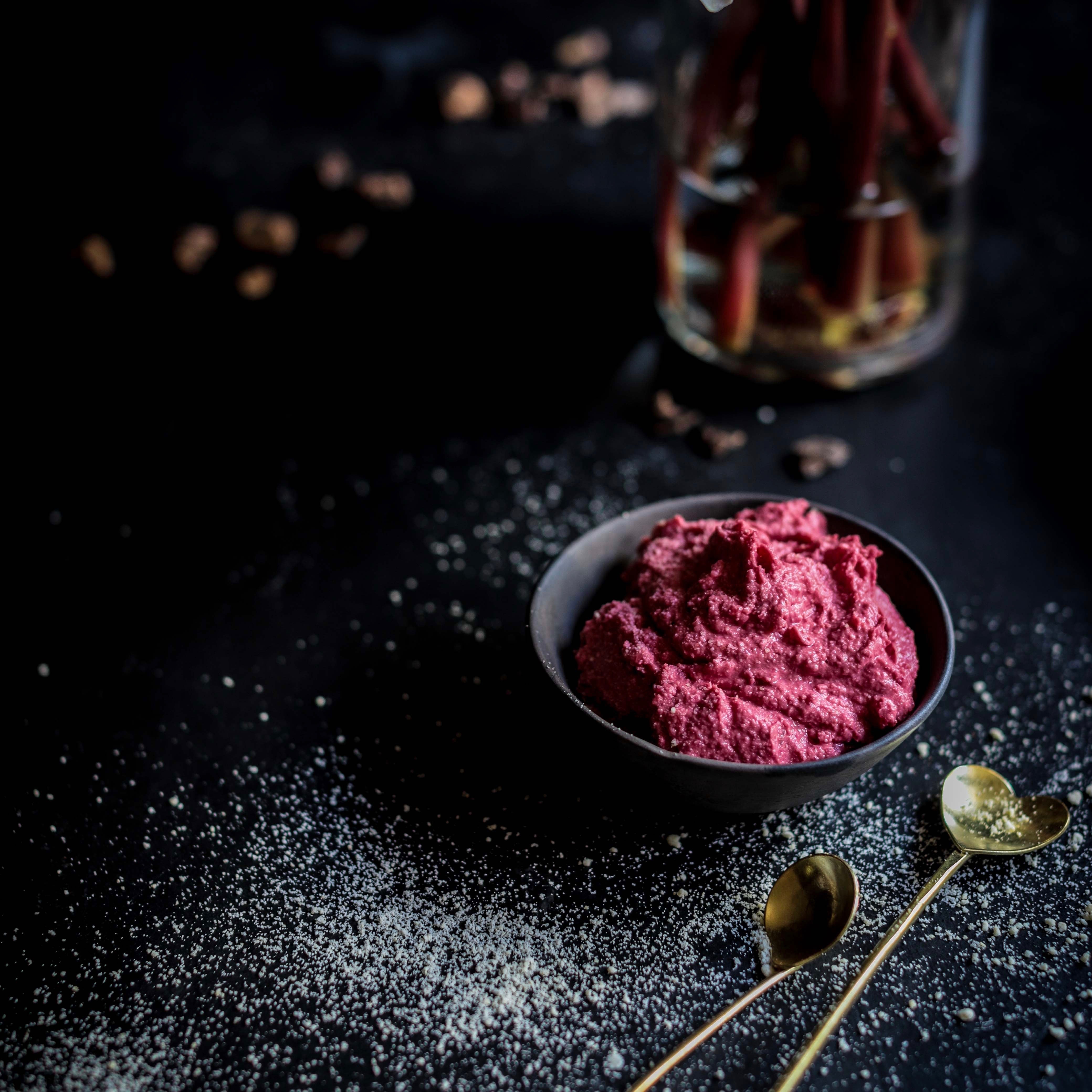 Beetroot Hummus Dip (sesame-free)