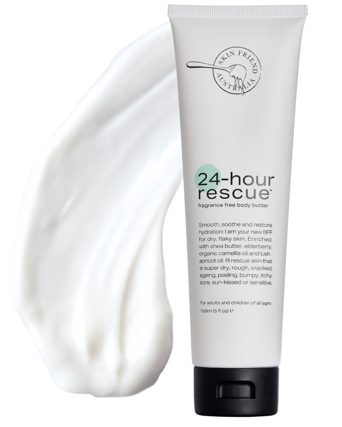 24Hour Rescue Natural Body Butter I Dry Skin Remedy